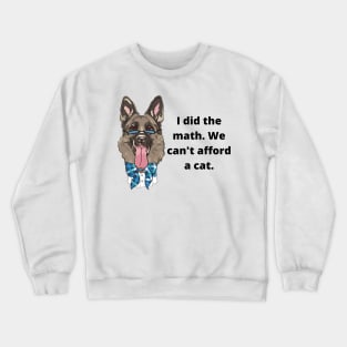 Math Dog Crewneck Sweatshirt